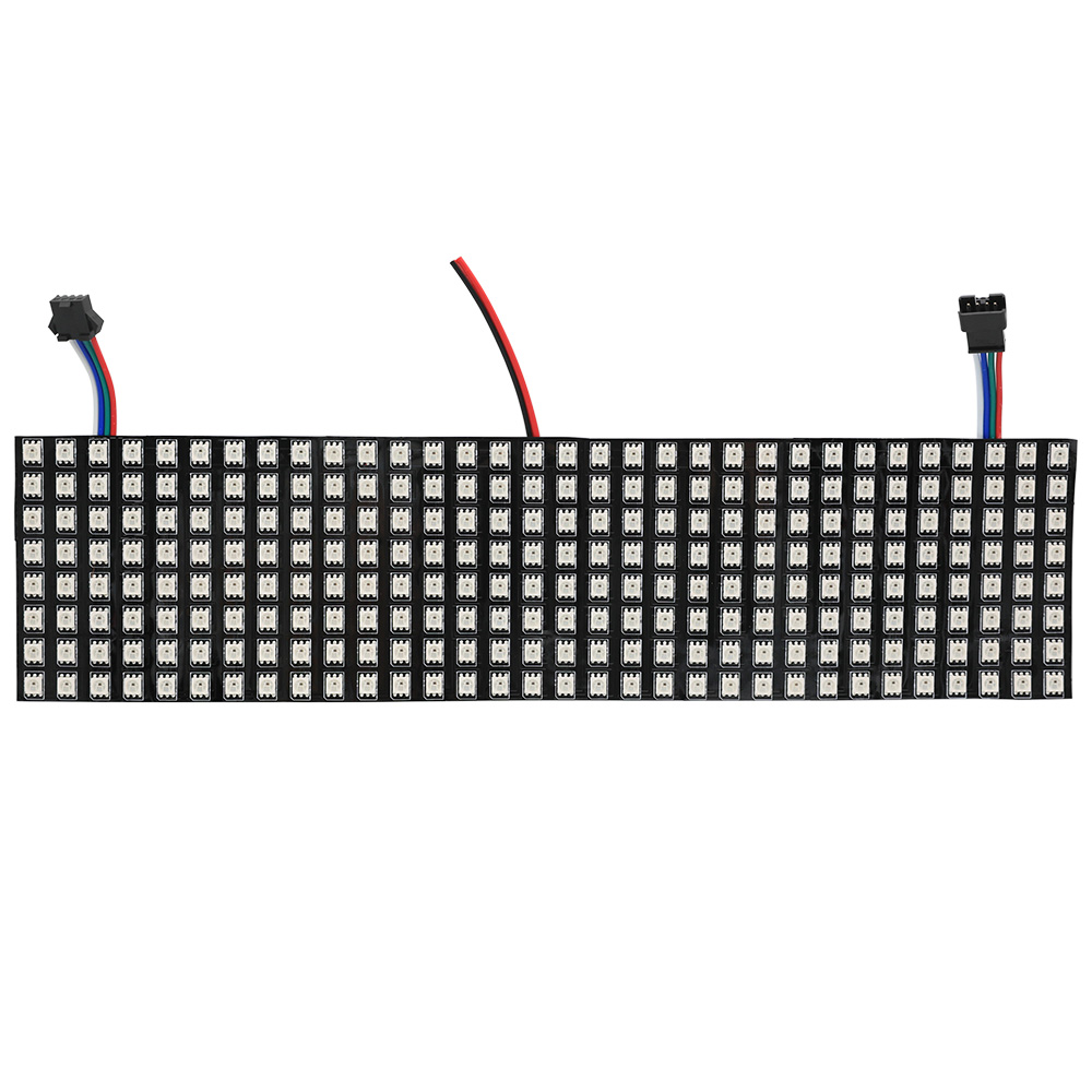 WS2815 RGB 32x8 LED Matrix Display Flexible LED Light Panels WS2815 RGB 32x8 LED Matrix Display Flexible LED Light Panels